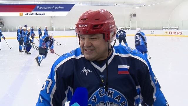 Хоккейный турнир, посвященный Дню защитников Отечества, прошел в Городецком районе