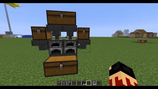 Minecraft Tutorials | How to make a Small Automatic Smelter смотреть онлайн