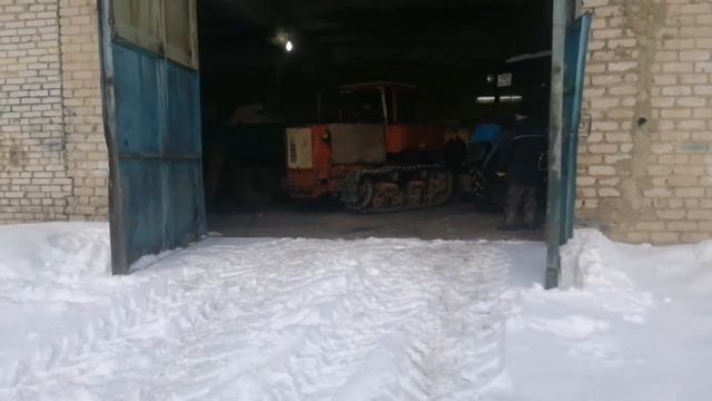 Дт 75 зимой /влог /тазобудни смотреть онлайн