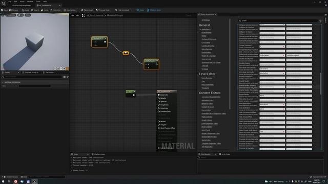 UE5 Material Editor Shortcuts And Setup