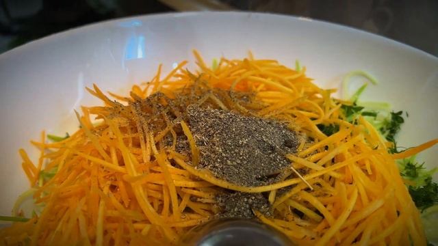 ? Простой и Вкусный. ПП рецепт - Салат из Кабачков и Морковки ?