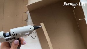 Пряничный домик из картона: для кукол или уютная витрина