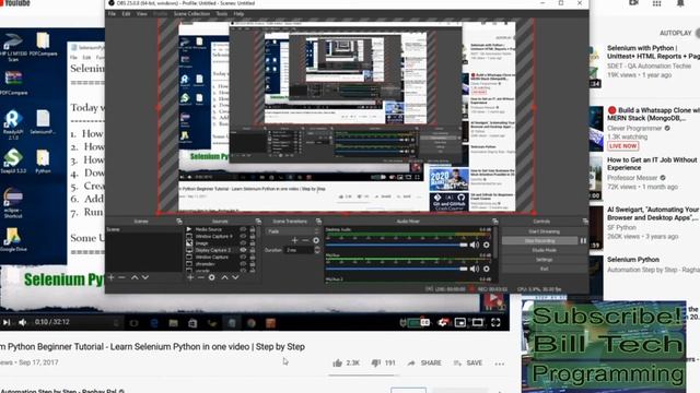 Python selenium the best tutorial on YouTube part 1 setting up chrome driver