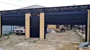 Рольворота из стального втроустойчивого профиля EXCALIBUR