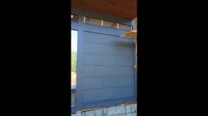 Внешняя отделка фахверка стиле хай-тек.