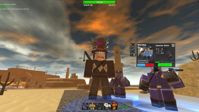 Getting Warden Purple Guy Skin | Roblox TDS | смотреть онлайн