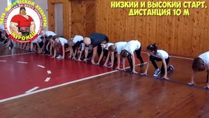 ФИЗКУЛЬТУРА. 1-3 класс. 3 урок. 1 четверть. ОЧ - низкий и высокий старт. Спринт 10 м