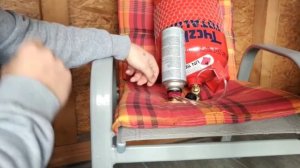 Как перезарядить туристические газовый баллон