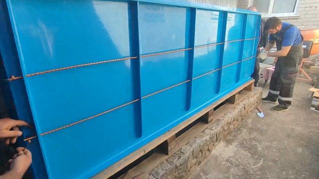 Чаша для бассейна из полипропилена. смотреть онлайн