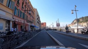 Nice, France ?? City Drive in 4K