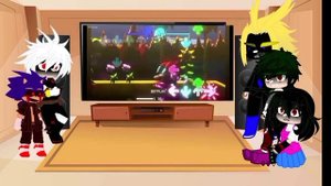 MHA react to sonic.exe rerun(check description) part 1