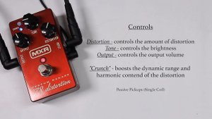 MXR - M78 Custom Badass '78 Distortion - Demo