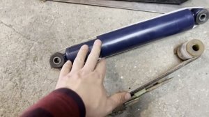 Установка задних газовых амортизаторов на москвич 412 от Шевроле нива