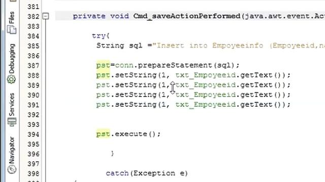 Java prog#14 How to Insert Save data from netbeans java into database Sqlite MySql смотреть онлайн