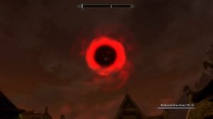 Skyrim SE: Dawnguard DLC: Using Bloodcursed Arrows On The Sun.