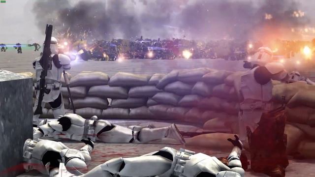 [Star Wars vs Warhammer 40k] Battle of Christophsis | Cinematic | Assault Squad 2