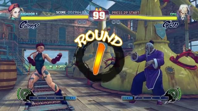 Street Fighter IV - Cammy Arcade Mode