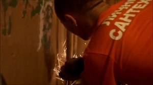 Подгонка труб. Установка и подключение полотенцесушителя. Часть 6.