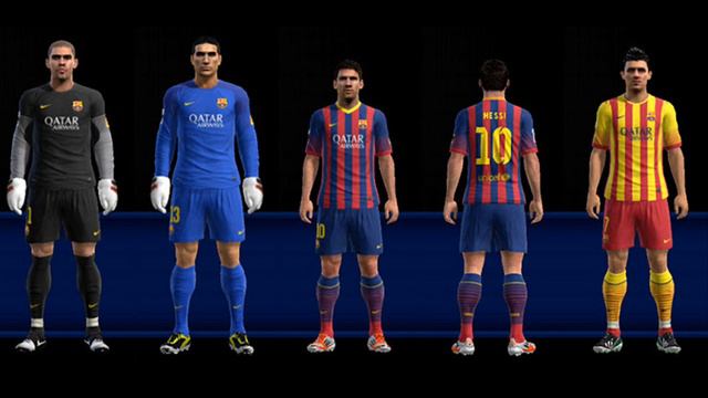 Pro Evolution Soccer 2013 - FC Barcelona Kits by Nemanja Presentation and Download смотреть онлайн