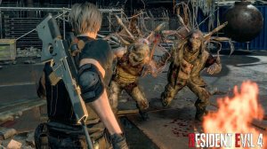 Уничтожение орды Ганадо Resident Evil 4 Remake (2023) PC | «Обитель зла 4»