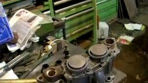 Завтуливание суппорта Вольво.