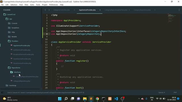 Laravel Repository Design Pattern | Laravel Advanced | Repository Pattern [HINDI]