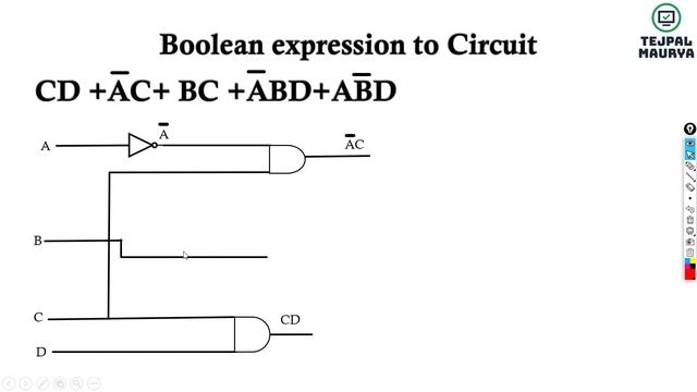 Chapter 3 Boolean Logic Part 3 | Boolean Expression to Circuit & Circuit to Boolean Expression смотреть онлайн