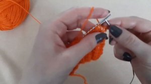 Рижская Зеркальная Резинка спицами #резинкаспицами #узорыспицами