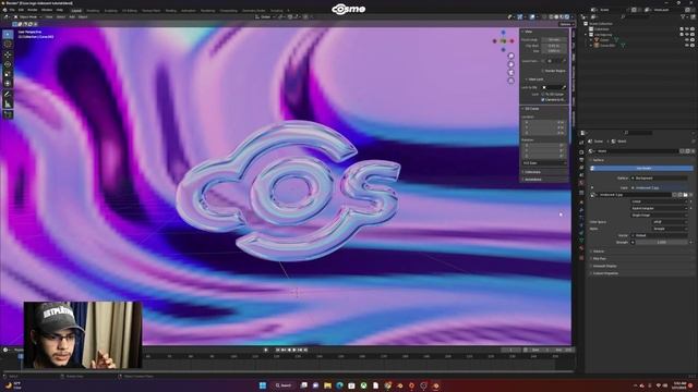 Blender - Iridescent Material in Blender 3.1