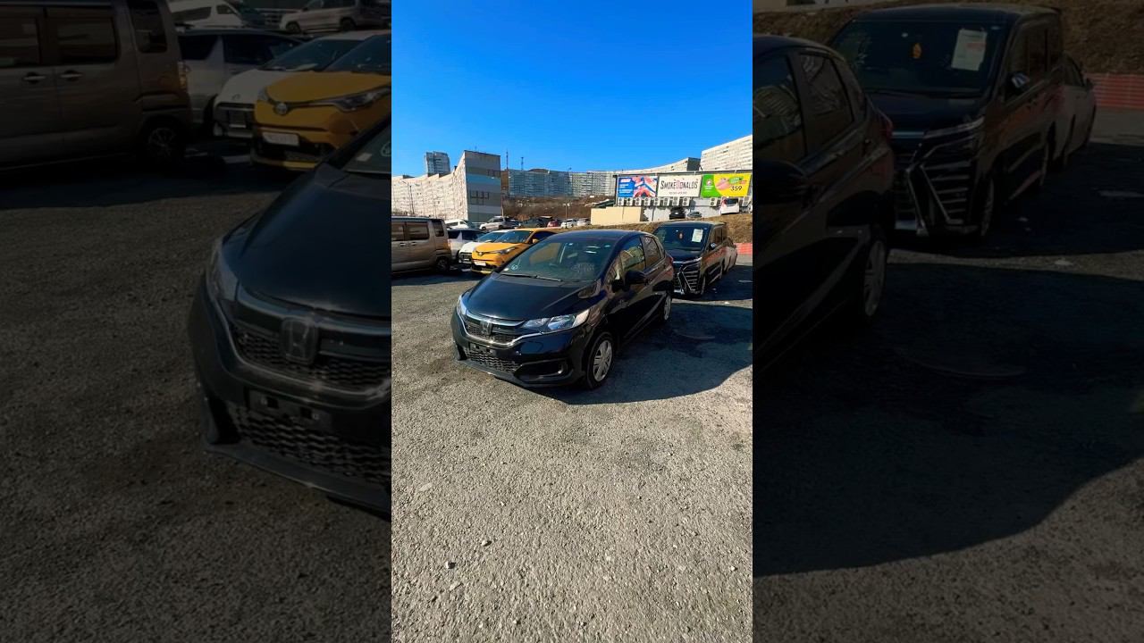 Honda Fit, встречаем с Японии. Сколько стоит авто если везти напрямую. смотреть онлайн