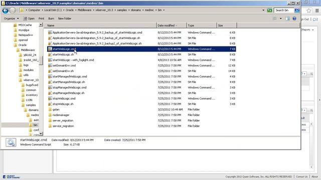 Foglight - Java Agent Weblogic configuration смотреть онлайн