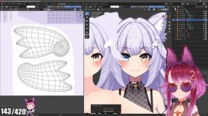 Anime Hair Modeling & Texturing  -  Blender Workflow