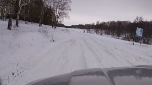 Передний привод на легком снегу // Это пахнет жо.й