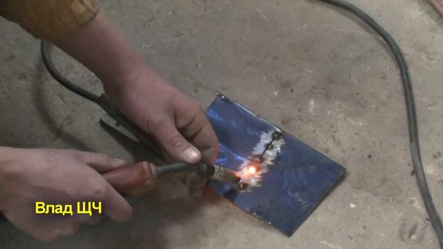 Сварка полуавтоматом - сталь в среде СО2. [4] Швы на ровных проскостях смотреть онлайн