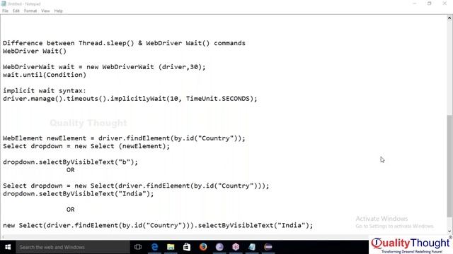 How to use WebDriverWait Commands in Selenium - Selenium with Java Tutorial for Beginners - 28