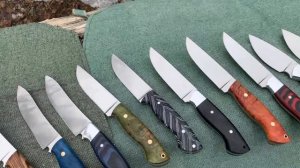 Цельнометаллические новые ножи универсальные! х12мф оптимальная сталь для ножа | Выставка клинок