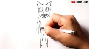 Как нарисовать Cartoon Cat | SCP