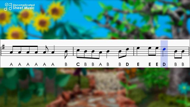 What a Wonderful World | Sheet Music with Easy Notes for Recorder, Violin Beginner | Louis Armstron смотреть онлайн