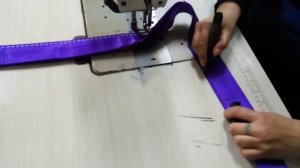 Пошив строп текстильных