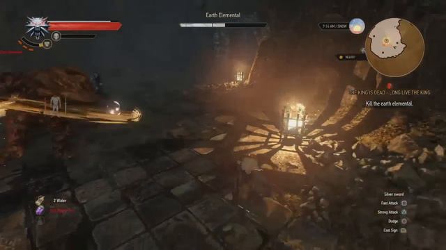 The Witcher 3: Wild Hunt | Kill The Earth Elemental смотреть онлайн