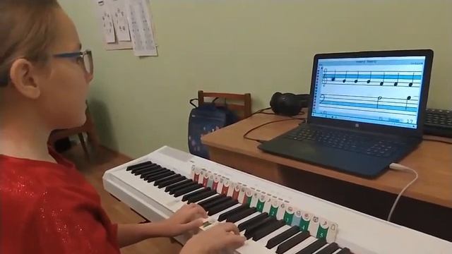 Учимся читать ноты с программой Софт Моцарт Яна ЧСЛ 5  Шалтай Болтай