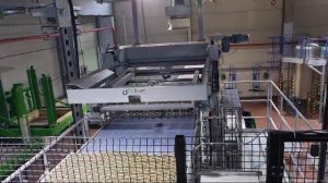 Депаллетайзер баночной линии