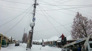 Сюжет Россети Урал демонтируют сети Интерсвязь.