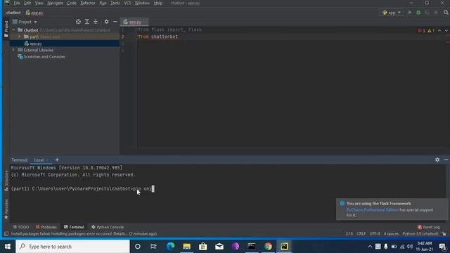 how to uninstall python packages in pycharm