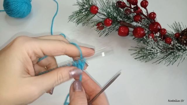 Джемпер с коротким рукавом "Фламинго". Вязаная футболка спицами. Экспресс-мк