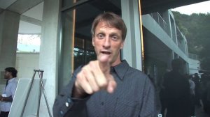 Tony Hawk gives a shout to Tyrese