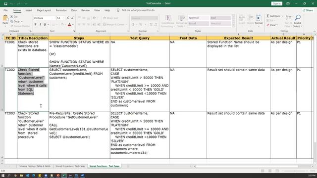 Part9: Database Testing | Stored Functions Testing | How To Test Stored Functions