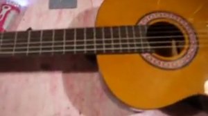 замена подставки в китайской гитаре