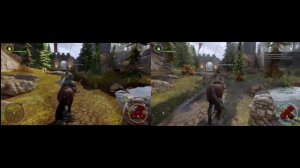 Dragon Age Inquisition Xbox 360 vs Xbox One Graphics Comparison