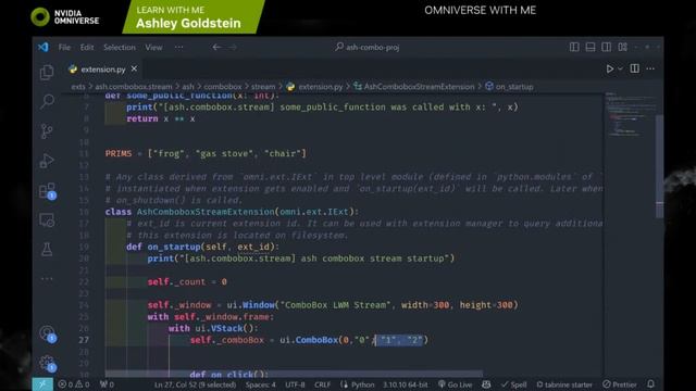 Creating a ComboBox using Python and Omniverse | Learn With Me смотреть онлайн